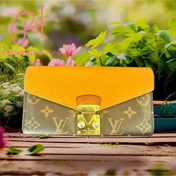 Louis Vuitton Handbags - Louis Vuitton Portefeuille Pallas Long Wallet Tan EUC